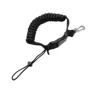 MotiveTech Cordón de Buceo con Liberación Rápida Y Resorte Helicoidal para Camping, Linternas de Buceo, Fotografía Subacuática Y Senderismo.