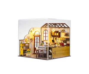 MotiveTech Cubierta a Prueba de Polvo en Miniatura para Casa de Muñecas, Artesanía, Decoración para Casa de Muñecas, Cocina, Habitación, Regalo Creativo para Ami