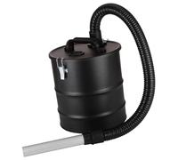 MotiveTech Cubo Colector de Polvo, Barril, Aspiradora de Metal, Cubo para Cenizas, Contenedor para Recolección de Cenizas para Chimeneas, Barbacoas, 15l