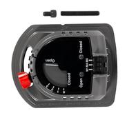MotiveTech Damper Actuator Actuador de Compuerta Actuador de Amortiguador Actuador 24V Sustitución para M847D1004 Carcasa de Aluminio Montaje Estable Control