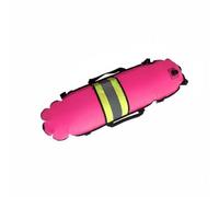 MotiveTech de de Buceo Señalizador Superficie Inflable de Material TPU y Nylon con Tira Reflectante y Fácil Inflado Adecuada para Natación en Mar Tamaño, Rosa Brillante