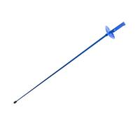 MotiveTech de Esgrima Infantil con Luz y Sonido para Niños Accesorio de Esgrima Mango Seguro y Punta de Goma Adecuada para Juegos Temáticos Cosplay, Lámina Azul