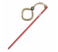 MotiveTech Dispositivo de Sonido de Buceo Señal Acústica Maraca Avisador de Aleación de Aluminio Portátil con Correa de Muñeca para Avisos Rápidos en el Agua, Rojo, Talla Única