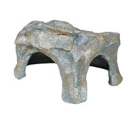 MotiveTech Escondite de Reptiles, Betta, Gecko, Juguete para Acuario, Cueva de Roca Falsa