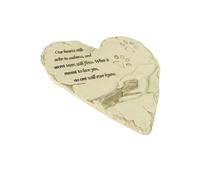 MotiveTech Estatua Conmemorativa Piedra para Tumba de Gato Marcador de de Gato Lápida para Mascotas Regalo para Pérdida de Mascota Fabricado en Resina Ade, Blanco, Individual