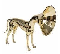 MotiveTech Estatua de Caballo Decorativa Escultura Figura Adorno Ornamento de Resina con Estilo Moderno y Patrones Adecuada para Decoración del Hogar Estudio Pasillo Mueble Auxiliar, M4