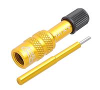 MotiveTech Extensor de Horquilla Delantera para Bicicleta, Adaptador de Válvula de Aire para Horquilla Inflable, Accesorios para Ciclismo de Montaña Y Descenso, Oro