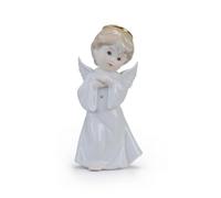 MotiveTech Figura Ángel Estilo Europeo Ángel Cerámica Compacta Figura Cerámica para Coleccionistas, Color to 2, Style to 2
