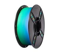 MotiveTech Filamento PLA para Impresora 3D de 1,75 La Noche. Accesorios con Efecto Excelente Reproducción Construcción, Colorido Durante el día