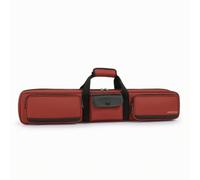 MotiveTech Funda Billar con Correa Multibolsillos s Portátil Estuche para Competiciones, Array, Rojo