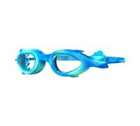 MotiveTech Gafas de Piscina para Niños con Lente Transparente Y Puente Nasal Ajustable, Azul