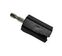 MotiveTech Guitar String Winder Head Extractor de Clavijas Puente Accesorio Metálico para Quitar Cuerdas Herramienta de Mantenimiento Recomendado para Músicos Es, Negro