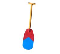 MotiveTech Infantil de Madera para Niños Utilería Paddle Kayak Boat Oar Accesorio para Cosplay Adecuado para Juegos Educativos Actividades Deportivas, Azul Rojo