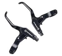 MotiveTech Juego de 2 Manetas de Freno para Bicicleta, Compatibles con Manillares de 22,3 Mm. Accesorios de Repuesto para Manetas de Freno, Negro