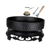 MotiveTech Juego de Jarrones con Forma de Rana para Flores Japonesa, Cuenco con Forma de Rana para Flores, Repisa de Chimenea, Cafetería, Sala de Estar,