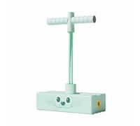 MotiveTech Juguete de Brincador de Rana Material Seguro Rebotador Pogo de Espuma Portátil Palo Brincador con Sonido para Niños, Verde Menta, Luz para Perro Deluxe