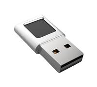 MotiveTech Lector de Dactilares Mini USB, Biométrico, Inicio de Sesión Sin Contraseña, Táctil de 360°