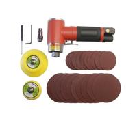 MotiveTech Lijadora Neumática Herramienta de Aire Pulidora de Mano Esmeriladora Compacta y Precisa para Acabados Finos y, Rojo, style to 1