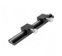 MotiveTech Lineal Etapa Lineal Mesa Deslizante Escenario de Cremallera Estructura Rígida de Aluminio Anodizado y Guiado Cola para Control Suave Adecuada para, style to 9