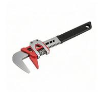 MotiveTech Llave Grifa Ajustable Llave Tubo Mordaza Curva Herramienta para Aficionados Al Bricolaje, Fontanería, Trabajos en Construcción