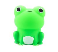 MotiveTech Luz Nocturna Infantil Lámpara de Noche Led Control Táctil Silicona Forma Rana Recargable Usb Portátil Adecuada para Dormitorio Regalo Lactancia Decora, Luz colorida