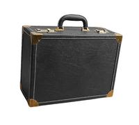 MotiveTech Maletín de Barbería Estuche Profesional Caja de Herramientas Organizador para Tijeras con Gran Capacidad para Mantener Instrumentos Ordenados Adecuado, Negro