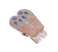 MotiveTech Marcador Magnético de Pelota de Golf con Clip para Gorra, Ideal para Amigos Y Mujeres. Tu Diseño Favorito, Zapatillas