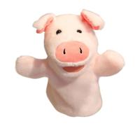 MotiveTech Marioneta de Mano Juguete Educativo Títere de Animal Peluche Interactivo Figura de Juego Que Estimula La Imaginación Adecuado para Hogar Aulas Y Ense, Cerdo