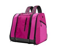 MotiveTech Mochila para Botas de Esquí Bolsa de Lona para Equipo de Snowboard con Costuras Reforzadas Adecuada para Proteger Durante El Tránsito, Rosa Rosa