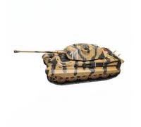 MotiveTech Modelo de Tanque Pesado Tiger Ruler Diseño Detallado Tanque Germánico a Escala 1:32 Miniatura de Vehículo Acorazado para Coleccionistas, Escritorio, Camuflaje