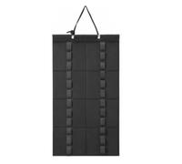 MotiveTech Organizador de Baquetas Colgante Gran Capacidad Expositor para una Docena Pares de Baquetas Ahorra Espacio para Bateristas, Escenario