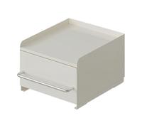 MotiveTech Organizador Encimera con Manija Metálico Puro Organizador Escritorio con Cajón Ahorra Espacio para Oficina, Dormitorio, Espacio para Café, Estilo B