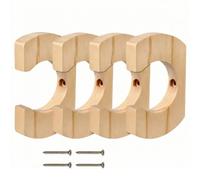 MotiveTech Organizador Kayak Mara Maciza con Montaje en la Pared y Almacenamiento Piragüismo Acuado para coración l Hogar y, Madera