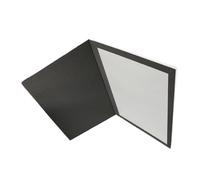 MotiveTech Panel Reflector de Luz Reflector de Fotografía Tablero Difusor Cartón Plegable Portátil Y Ligero para Reducir Sombras Adecuado para Iluminación de Rel, Blanco Negro