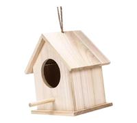 MotiveTech para Pájaros Colgante de Madera, Accesorio de Jardín, Decoración de Repuesto, Nido para Pájaros para Balcón, Terraza O Jardín, Y Golondrina.
