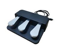 MotiveTech Pedalera de 3 Pedales de Sordina, Sostenimiento Y Sustain para Pianos Y Teclados Digitales