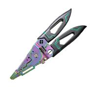 MotiveTech Pelacables Pinza Manual Ergonómica con Cabeza Especial para Cortar Pelar Crimpar Y Partir Cables Material Resistente Y Mango Cómodo Adecuada