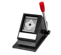 MotiveTech Perforadora manual para tarjetas de identificación y fotos de, recortadora de fotos, perforadora de papel para uso familiar