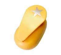 MotiveTech Perforadoras de Papel de Diversas Formas. Multiusos: Ideales para Manualidades con Confeti, Material Escolar Y de Oficina, Etc, Estrella de cinco puntas