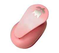 MotiveTech Perforadoras de Papel de Diversas Formas. Multiusos: Ideales para Manualidades con Confeti, Material Escolar Y de Oficina, Etc, Rosa