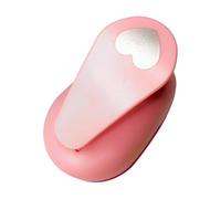 MotiveTech Perforadoras de Papel de Diversas Formas. Multiusos: Ideales para Manualidades con Confeti, Material Escolar Y de Oficina, Etc, Corazón