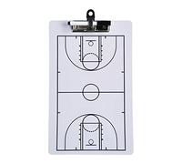 MotiveTech Pizarra para Entrenadores de Baloncesto, Pizarra Blanca para Marcadores de Entrenadores, con Rotulador Borrable, Equipo Portátil para Auxiliares
