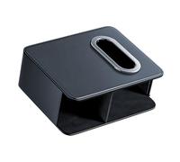 MotiveTech Porta Pañuelos para Coche, Organizador de Cajas de Pañuelos, PU, Accesorios Interiores para Vehículos, Servilletero, Servilletero