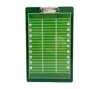 MotiveTech Portapapeles de Doble Cara para Entrenador de Fútbol, Equipo de Entrenamiento de Fútbol, Pizarra Borrable, Pizarra Blanca de Fútbol para Entrenami