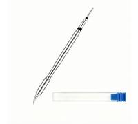 MotiveTech Punta de Soldador JBC245 Compatible Punta Inclinada Precisa Cartucho de Calentamiento Unificado Vástago Metálico Alargado con Anillos Aislantes Acero