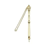 MotiveTech Puntero Yad Torá, Herramienta de Lectura para Religiosos, Cabeza de corona dorada