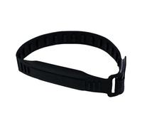 MotiveTech Rodillera de silicona para tendón rotuliano con soporte ajustable, color negro