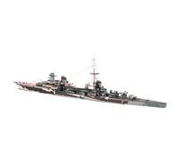 MotiveTech Rompecabezas 3D de Barco a Escala 1:400, Kits de Modelos de Cruceros Ligeros, Manualidades de Barcos en 3D para Decoración de Escritorio, Barco de Sim