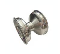 MotiveTech Rueda de Aluminio Llantas para Mini Vehículo Banda Rígida Sustitución Práctica Reducción de Apropiada para Uso Competitivo y, Eje De 11.5 Cm Con Rodamiento