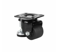 MotiveTech Rueda Giratoria Industrial Rueda Rodillo Ruedín con Cojinete de Precisión y Soporte Robustecido Carga Masiva Adecuada para Gabinetes Industriales, 2.5 Pulg